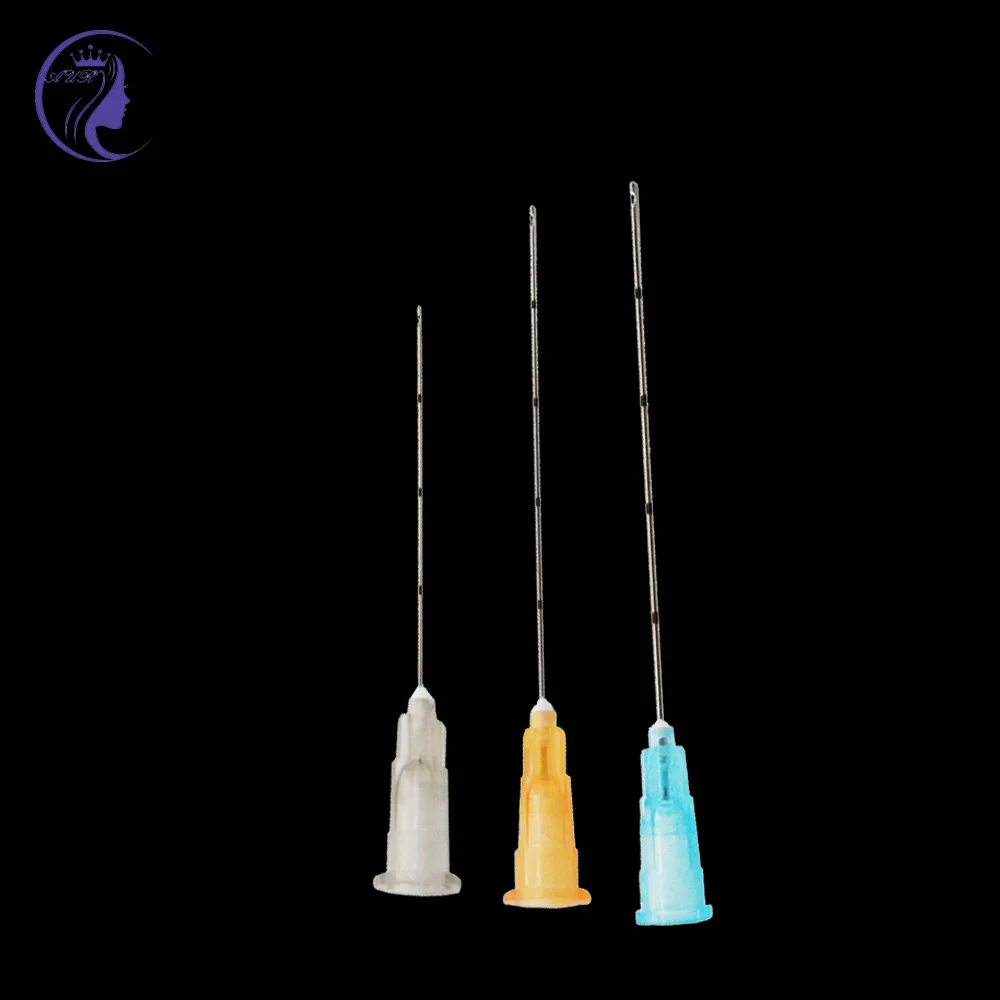 Top quality needle 27g cannula  needle OEM service blunt tip micro cannula for fillers