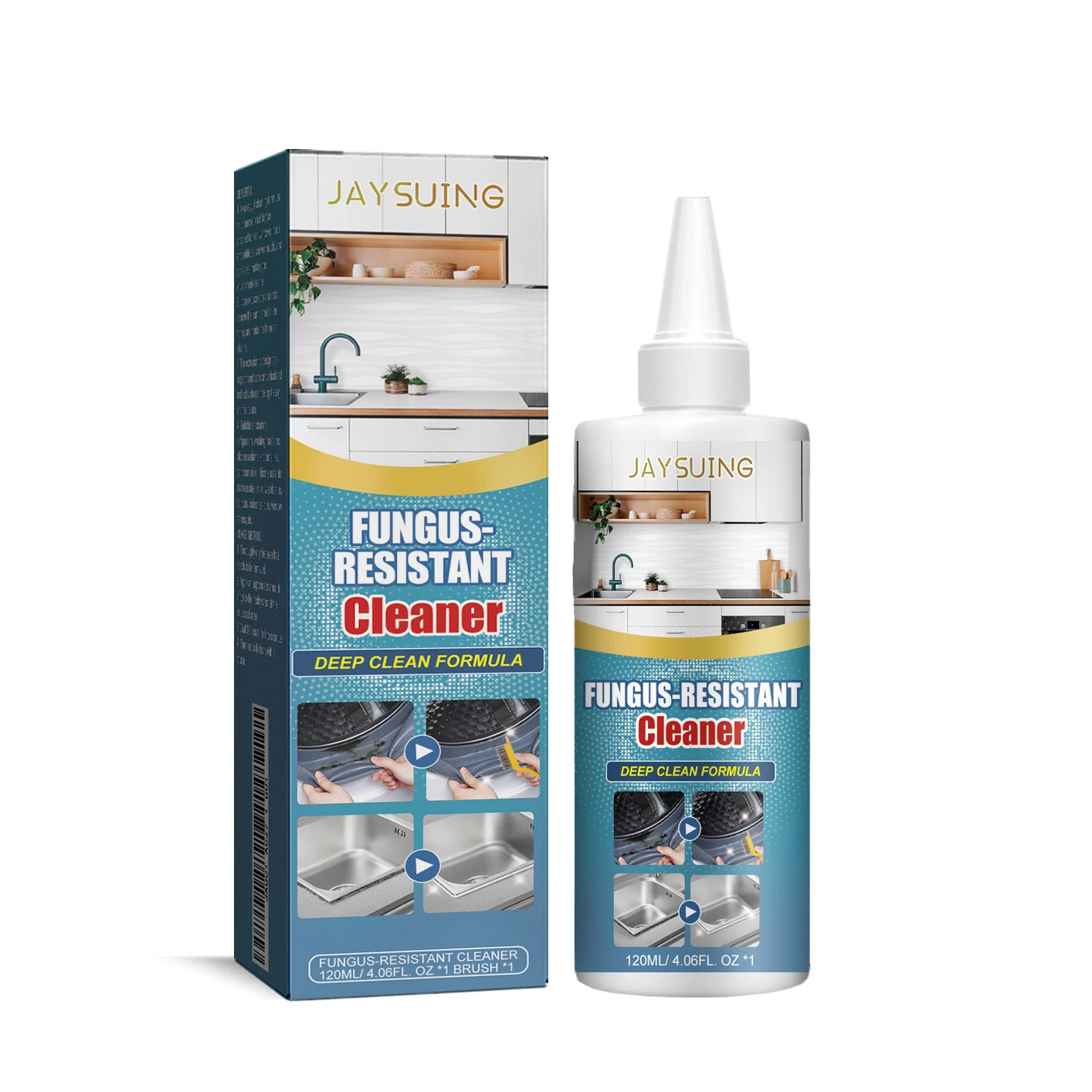 Wholesale Jaysuing Household Powerful Mold Stain Cleaner Gel Anti Fungal Mold Mildew Remover Paste