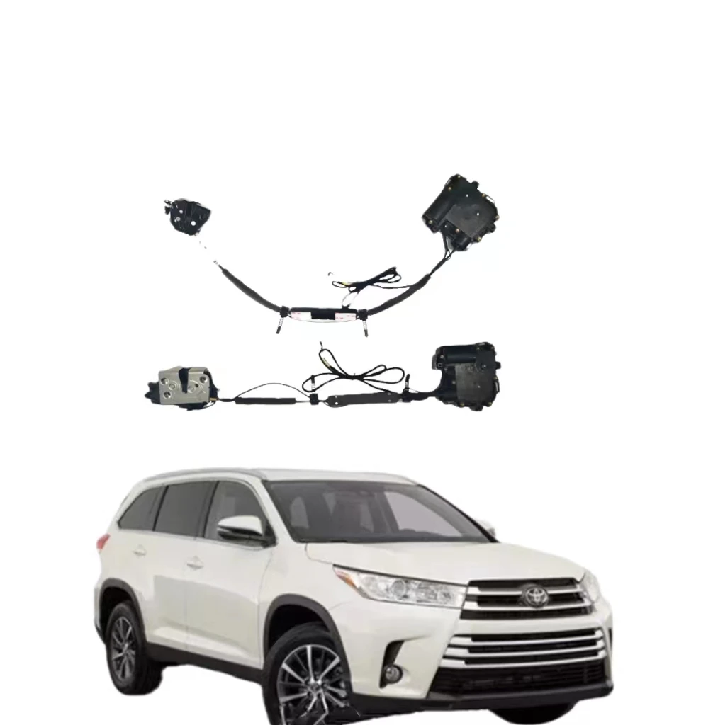 Refitting Car Door Automatic Locks Power Liftgate Suction Electric Soft Closing Doors For Toyota Prado FJ150