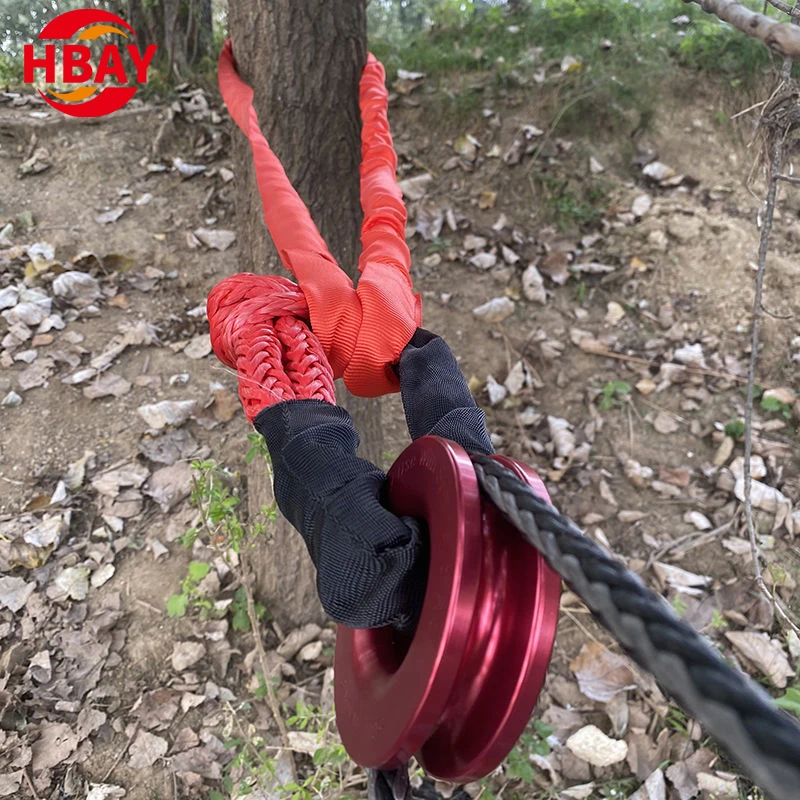 wholesale Manufactured Synthetic Soft Shackle 4X4 Recovery tool Custom Size