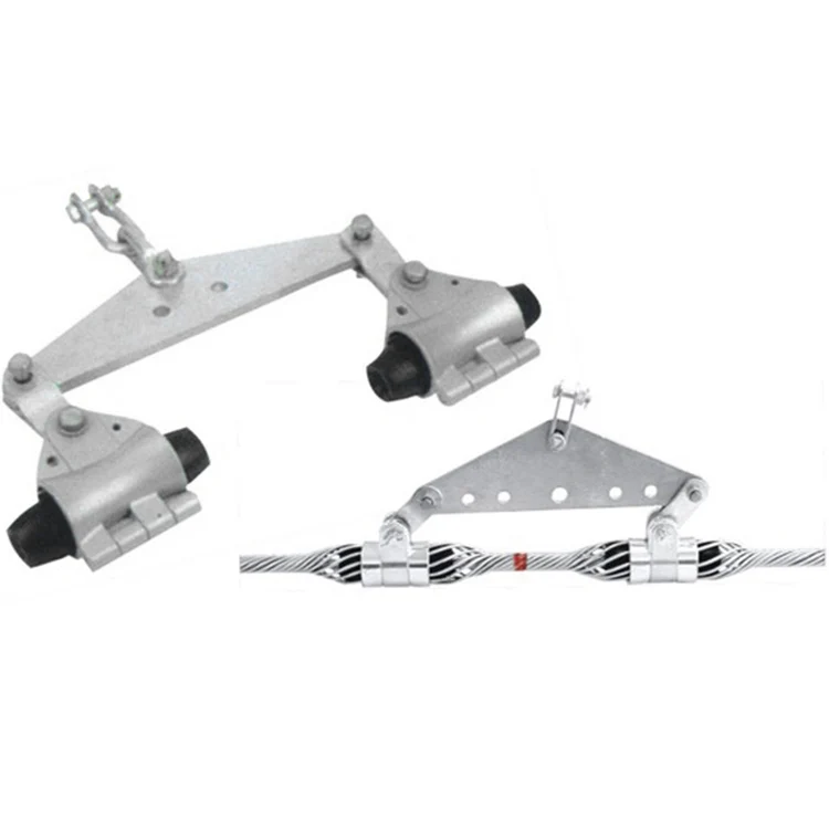 Double Suspension Clamp For OPGW Cable high voltage suspension cable  clamp price
