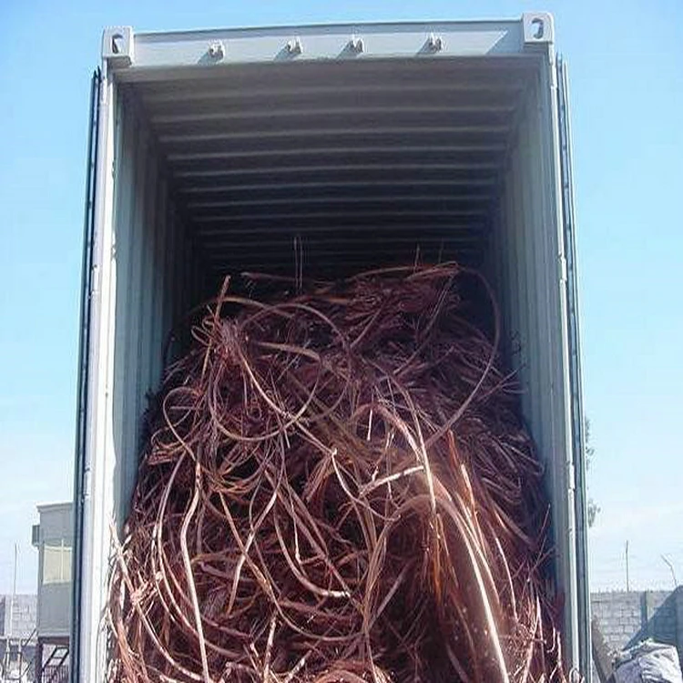 High purity industrial metal mill berry copper wire scrap 99.99% bright copper wire
