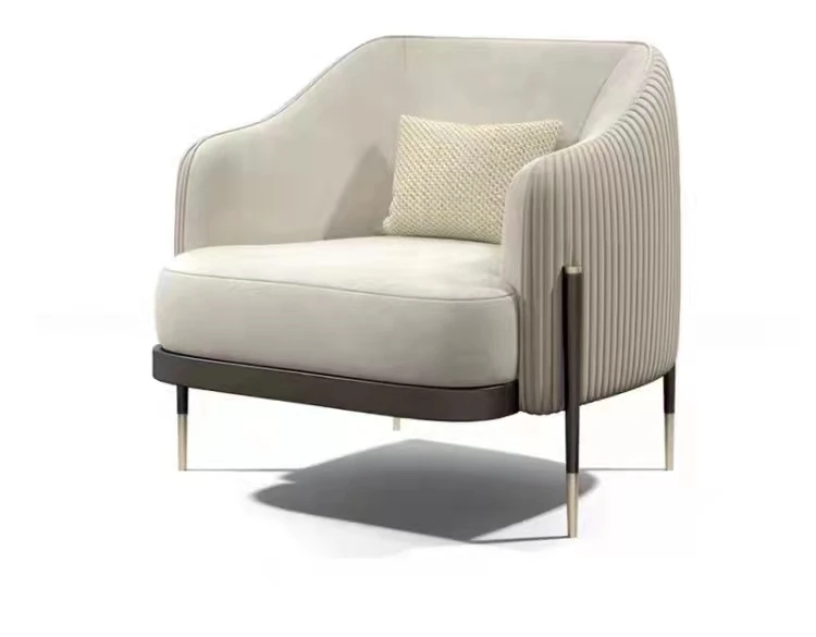 2022 New Design Single Sofa Leisure Chairs Luxury Living Room Furniture Sofa Chairs Modern Classic Collection