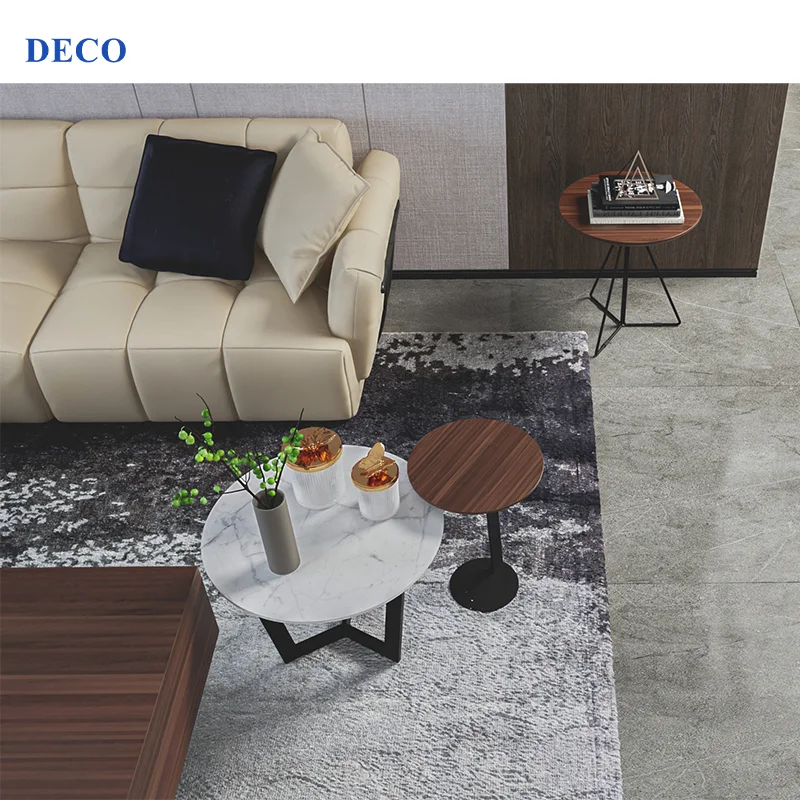Genuine Leather 3 Seater Corner Sofa with Chaise Lounge in Itatian Style Sofas