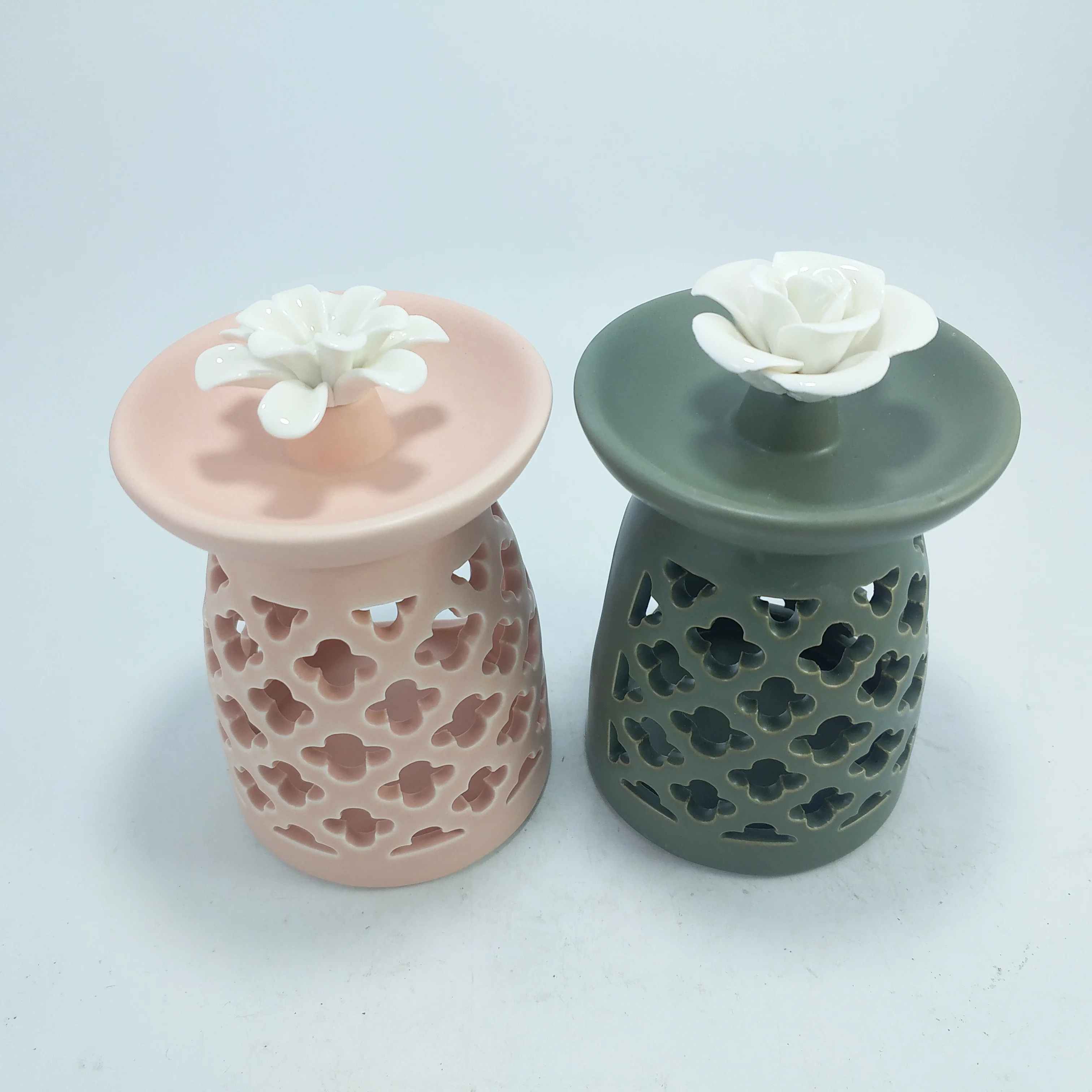 Porcelain Aroma Lamp Furnace Candle Oil Burner