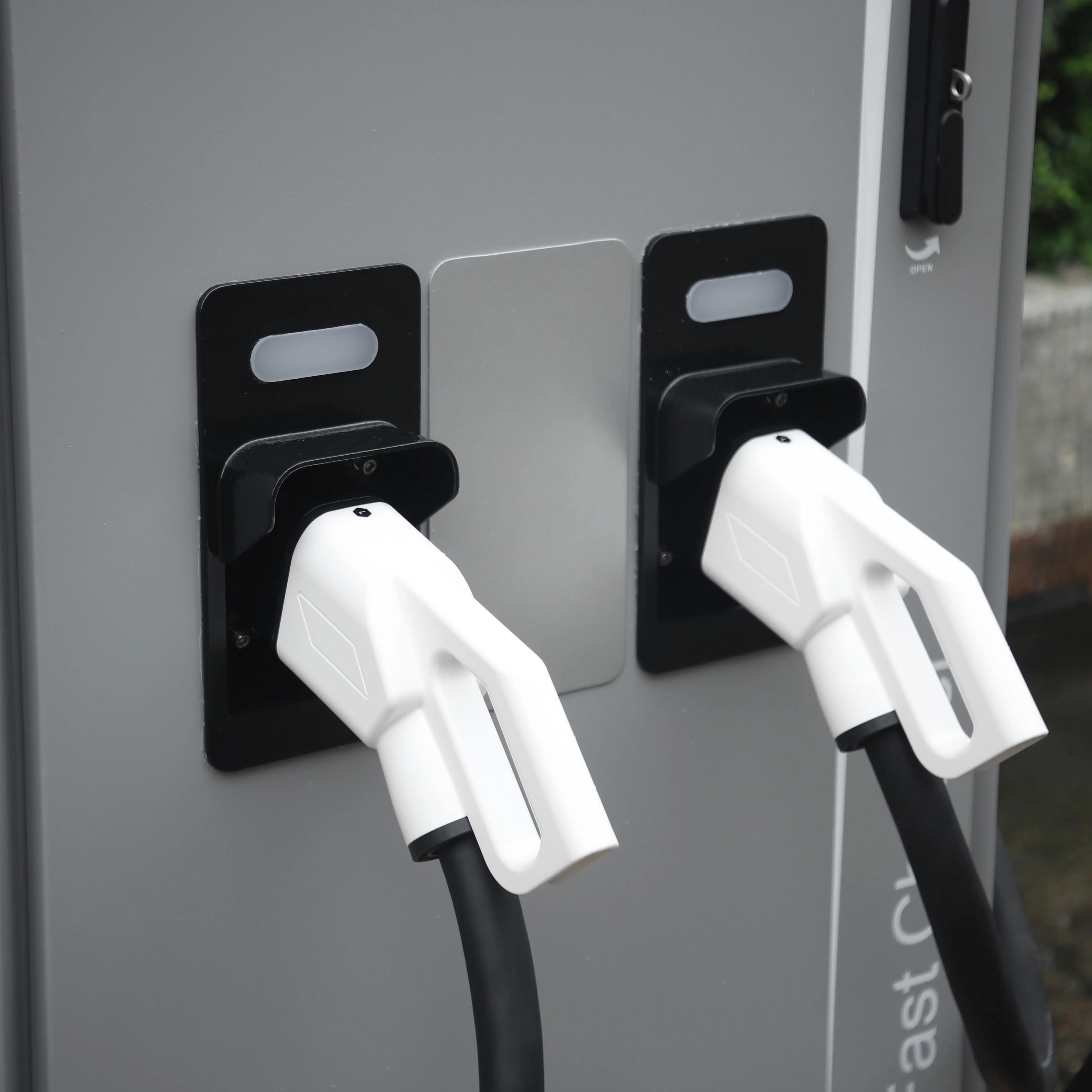 Зарядное устройство для электромобиля Супербыстрое зарядное с двумя разъемами dc ev 120 кВт зарядные станции парковки