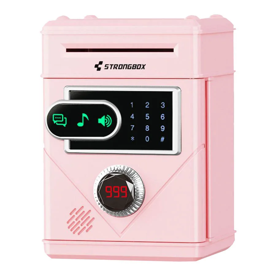 plastic atm piggy bank