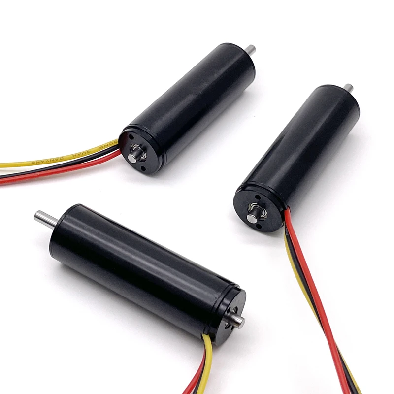New Design 12V 24V 16mm High-Speed Bldc Slotless Brushless Dc Motor with Hall Sensors Permanent Magnet Construction