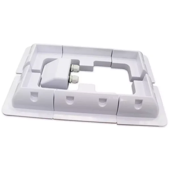 ABS Plastic Solar Panel PV Mount Bracket System Solar Corner Mount Kit ABS Solar Mounting bracket for Plastic solar connector