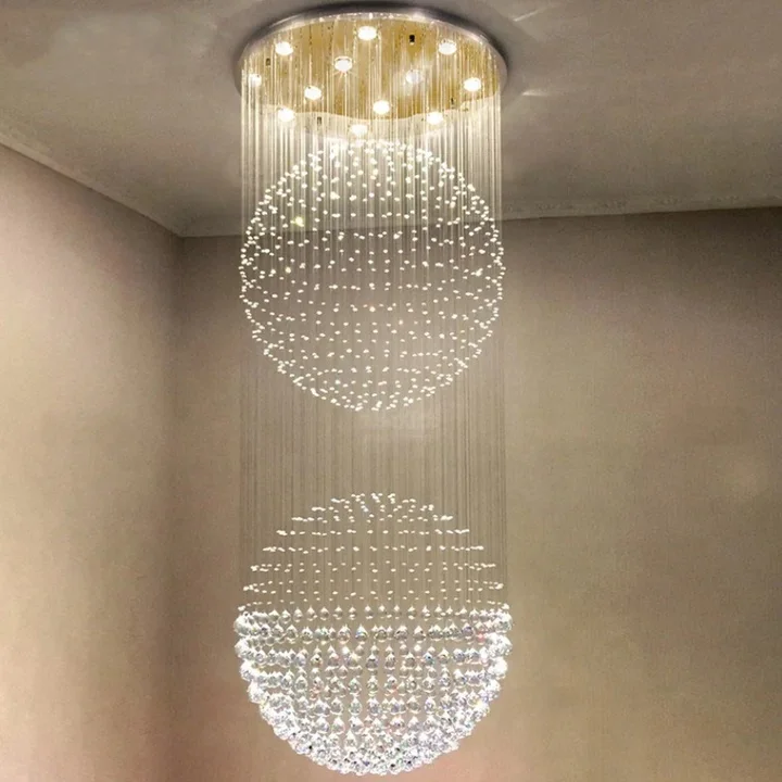 home ceiling lights chandeliers Luxury Crystal Ball Chandelier