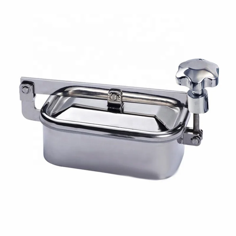 Aohoy 304 Sanitary Stainless steel wheel rectangular square manhole cover