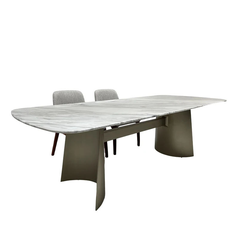 Elefante Super Luxury 10 Seats Dining Table Dining Room Furniture Marble Dining Table