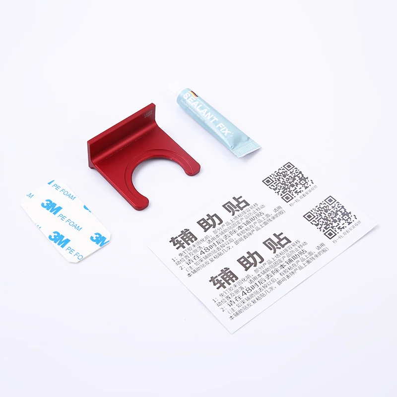 Durable Wall mounted Self adhesion bottle holder bathroom Holder bracket for bathroom