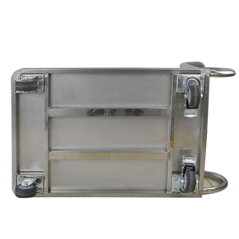 High Quality Heavy Duty Folding Carts Stainless Steel Hand Truck / Stainless Steel Platform Trolley