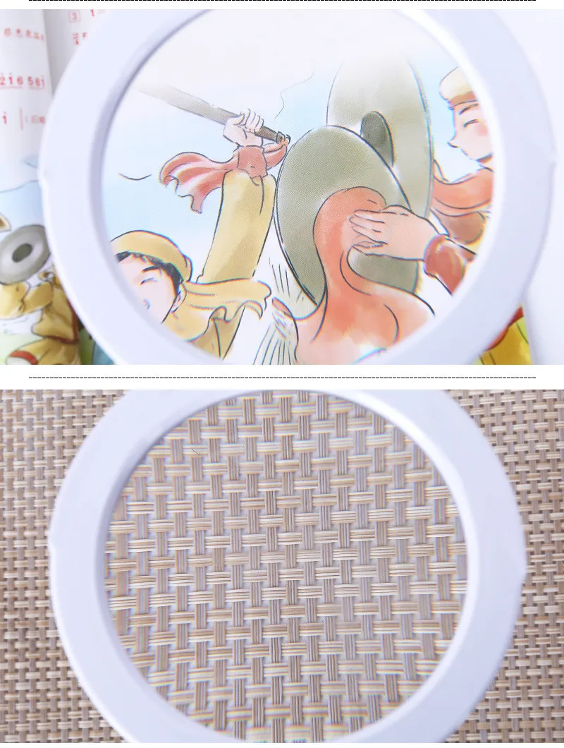 2X Desktop clip-type multi-function magnifying glass With 8LED Illumination Rechargeable Battery