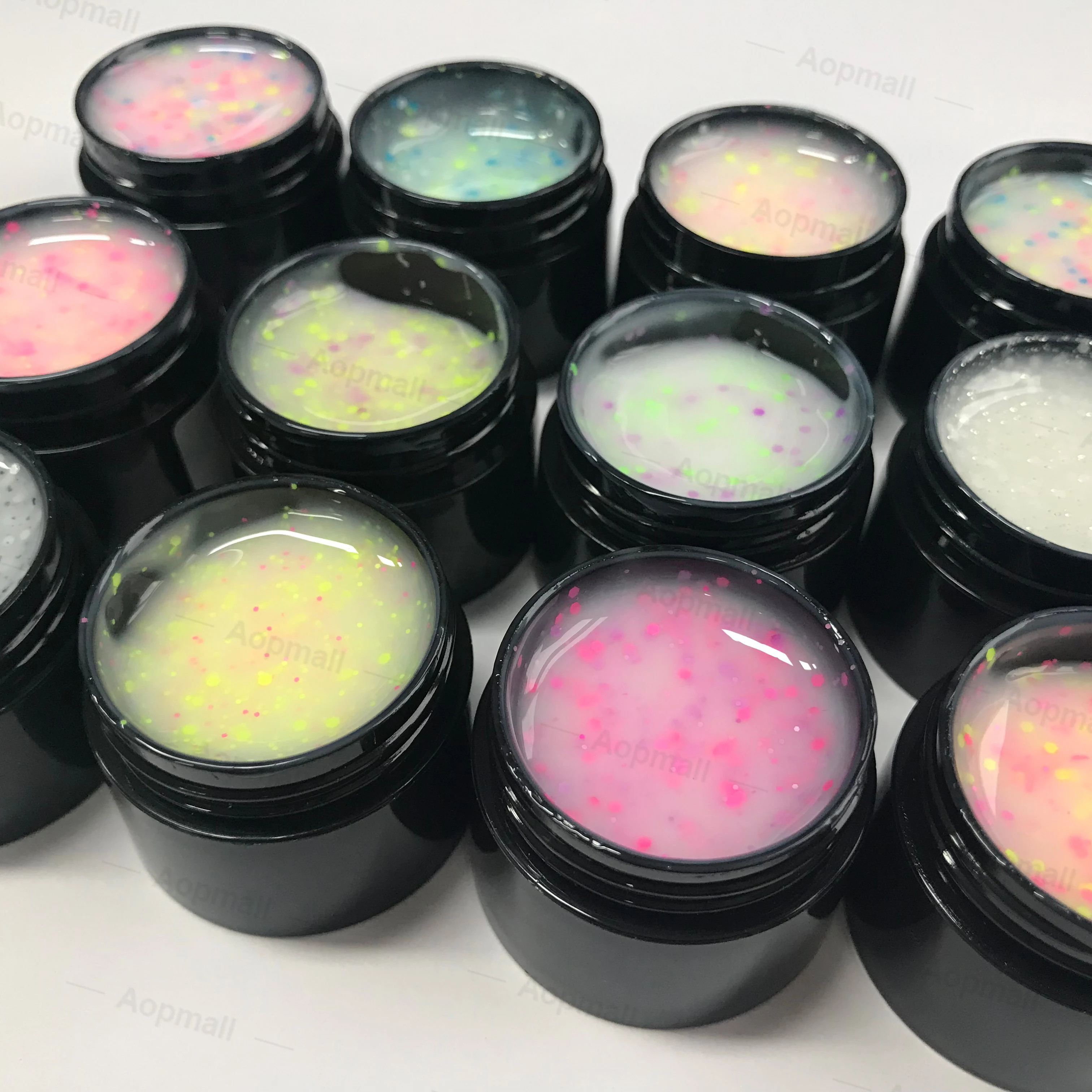 AOPMALL new arrival cream builder extension gel uv gel nail polish for nail art