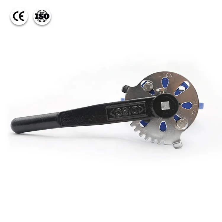 Bundor 2 4 6 8 inch PN10 16 two way handle wafer butterfly valve