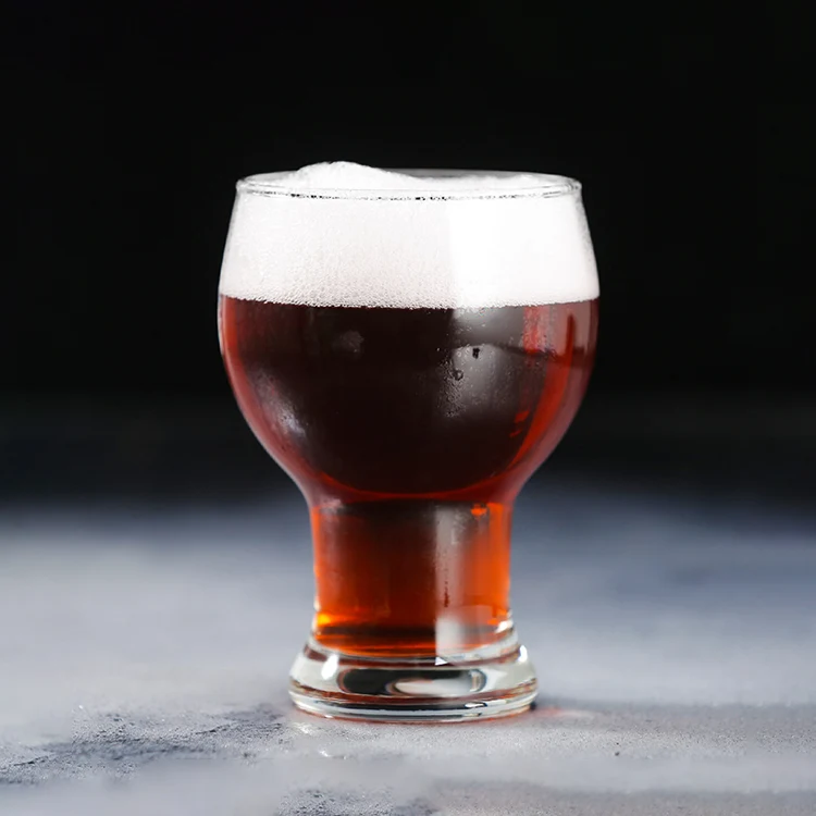 Wholesale funky glassware custom bar IPA beer glass cups 16 oz