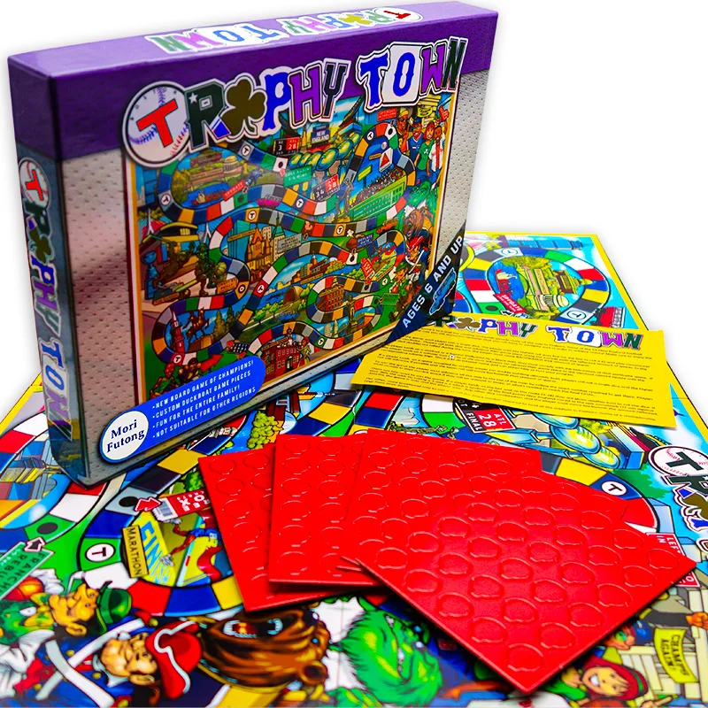 FREE SAMPLE Board Game And Cards Maker Custom Printing Snake And Ladder Game Pieces Token Dice Pawn Coin Set For Kid Board Game