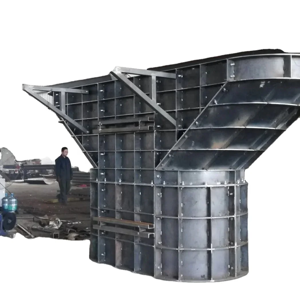 Lianggong Building Material Steel Formwork Pier Precast Formwork System for Bridge Construction