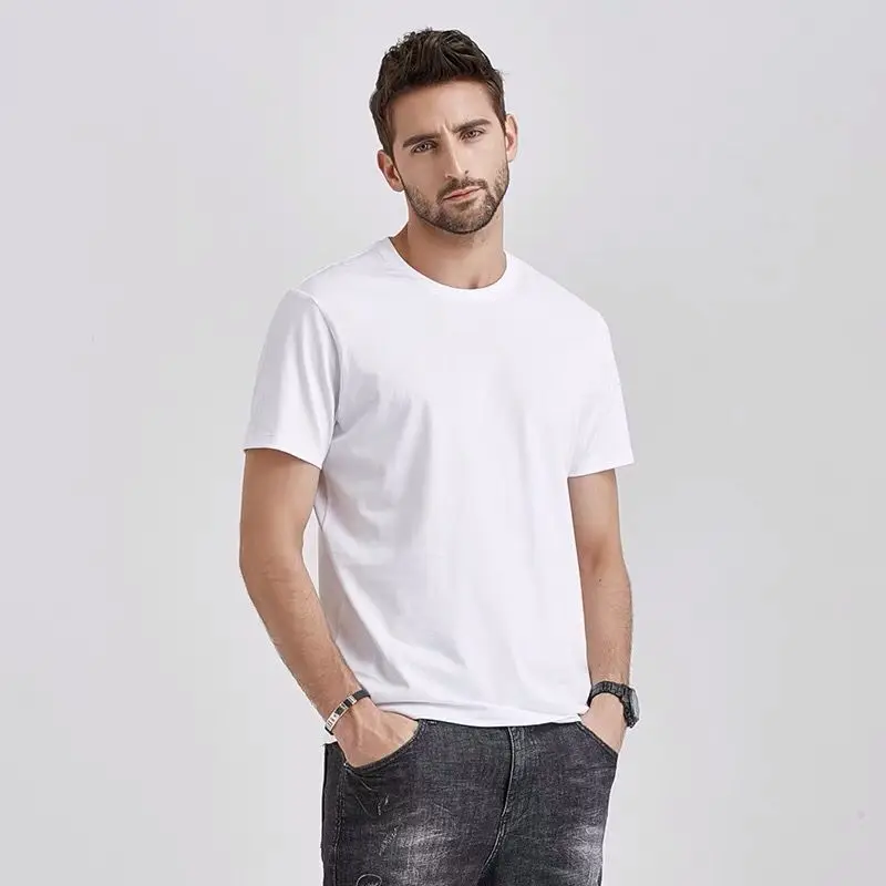 Оптовая продажа, оригинальная брендовая мужская футболка большого размера с принтом на заказ, футболка для бега, одежда для спортзала, Спортивная футболка для мужчин