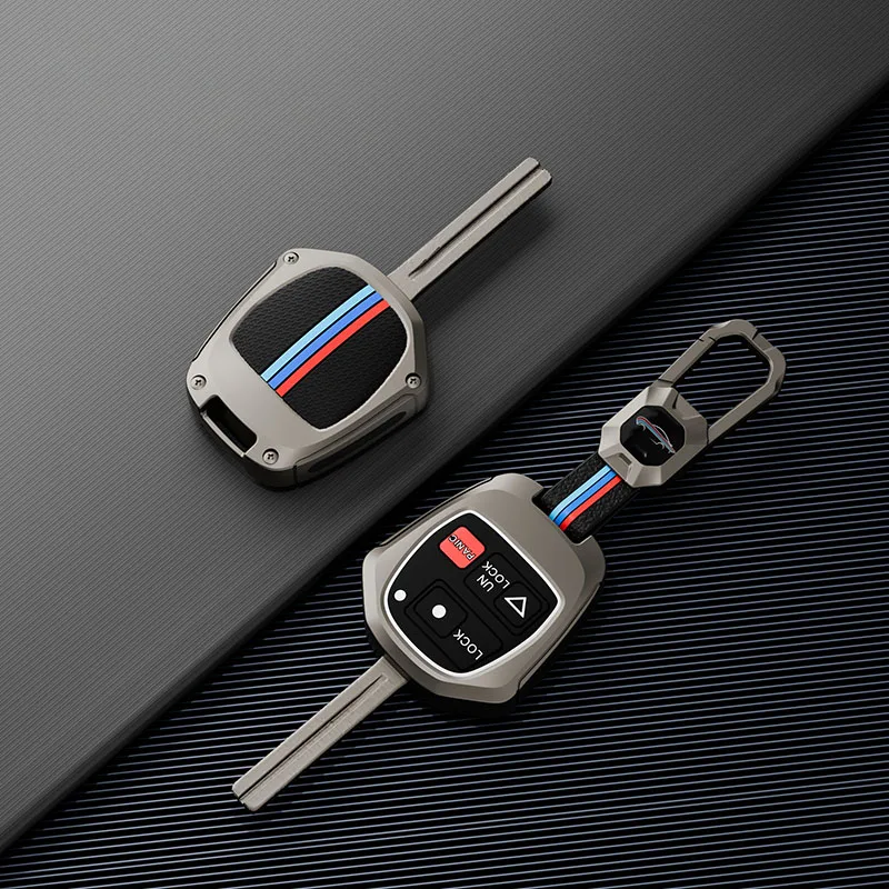 metal silicone car key case Alloy Car Key Case Cover Shell fob For Lexus car key Accessories