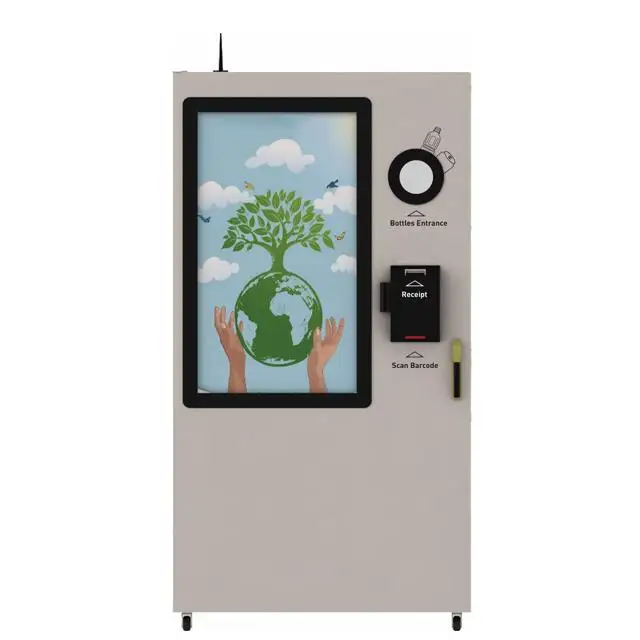 reverse vending machines bottles and cans recycle