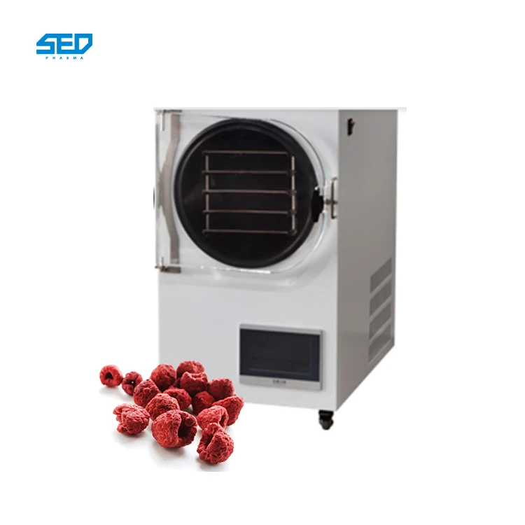 Food Fruit Vegetable Small Mini Lab Liofilizador Freeze Drying Machine Stainless Home Vacuum Freeze Dryer Lyophilizer