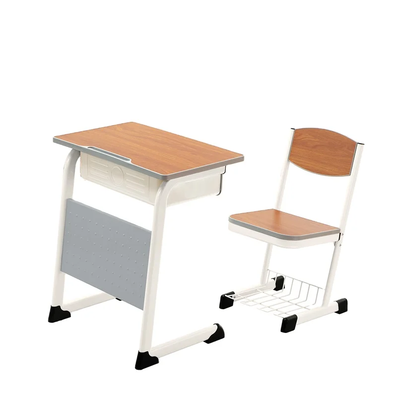2017 new items child study table and chair classroom tables with simple design
