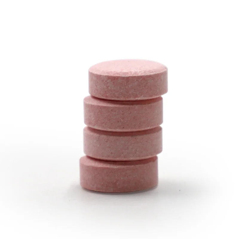 Toothpaste Tablets Teeth Whitening Fluoride Tablet with OEM brand 30 tabs for adults traveling used