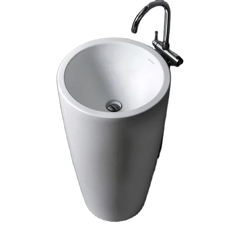 Раковина из искусственного камня для ванной комнаты