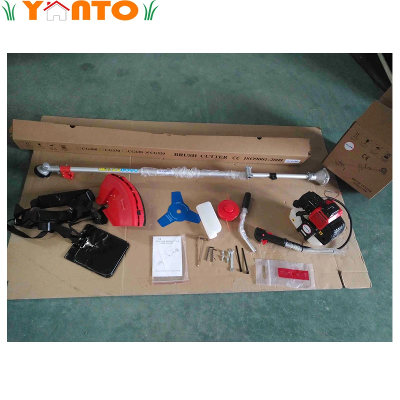 CG430B бензиновый двигатель 43cc рюкзак щетка Резак Триммер травочистка машина для резки сада инструменты
