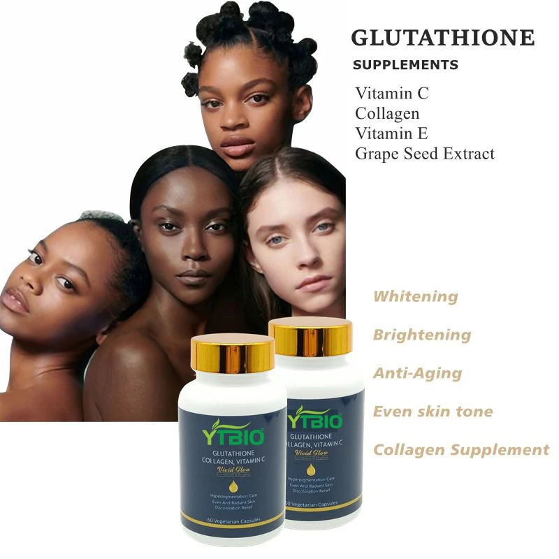 YTBIO OEM Beauty коллаген витаминные капсулы L-глутатион свечение коллагеновая добавка