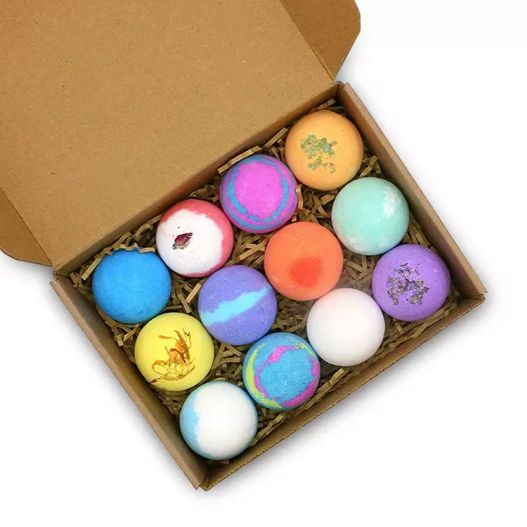 Bath Bomb Body Spa Gift Set with Bubble Bath Salt Bomb Spa Bath Gift Sets for Home Spa and Gardening