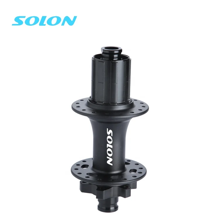 Disc Brake Cassette Variable Speed Front Rear Hub Bicycle Bike Road Hubs 32 Holes   Wholesale Aluminum Alloy MTB Hub M12*148mm