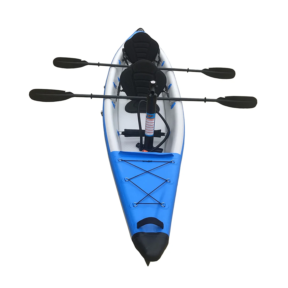 Direct selling multiple functions inflatable kayak fishing kayak 2 person kayak