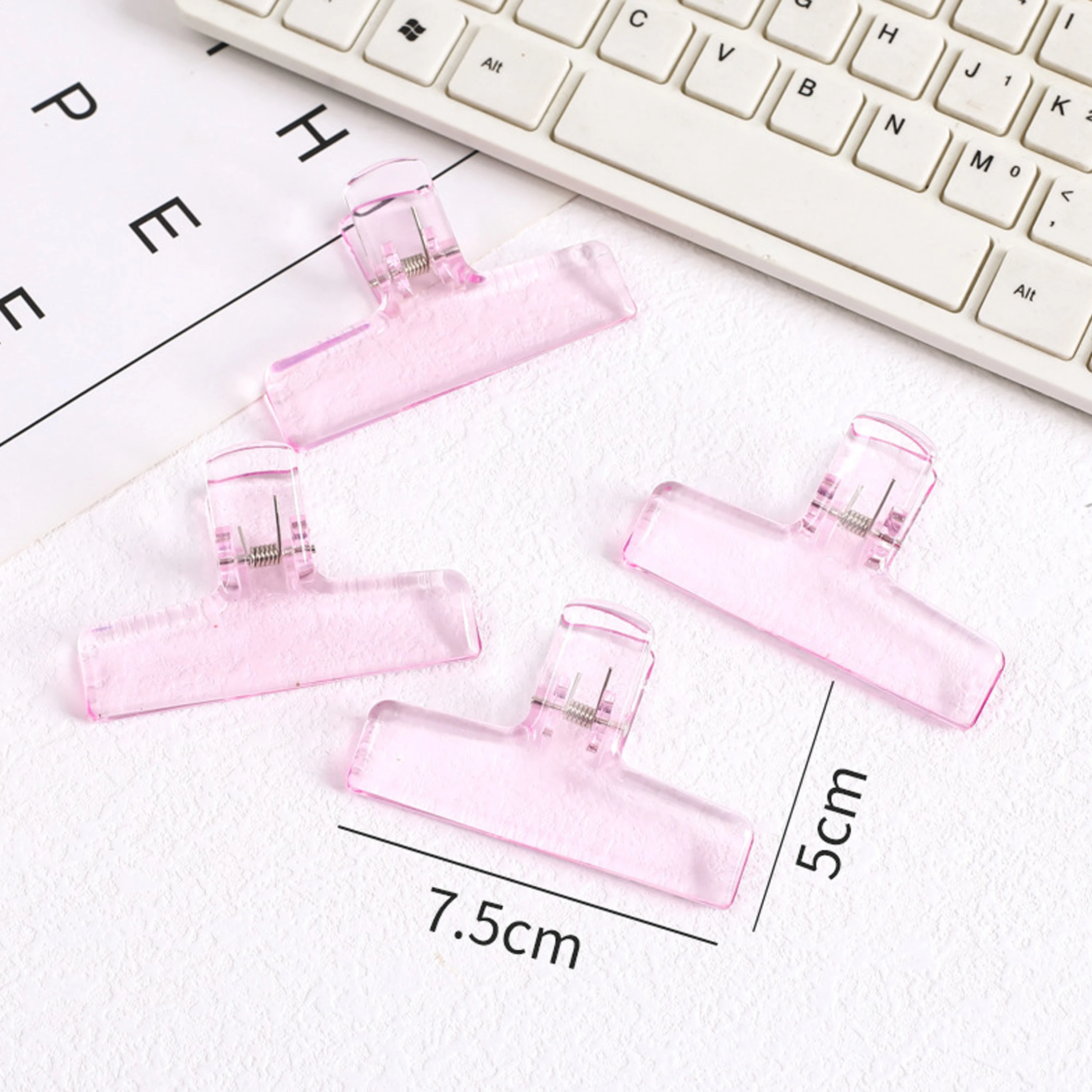 Vente chaude Grand trombone en acrylique pratique et pratique pour les fournitures de reliure