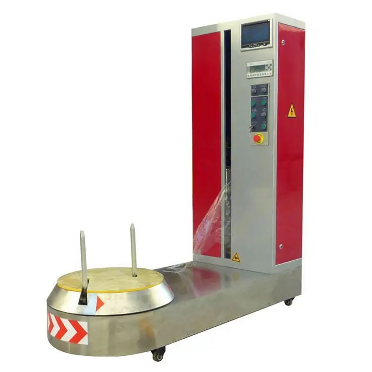 Strong and robust luggage travel bags wrapping machine Luggage packer machine
