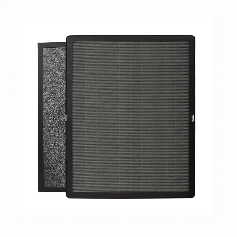Air Purifier Replacement HEPA Filter with Activated Carbon Air Filter for Midea KJ25FE-NJ KJ30FE-NV1/NV2/NV3