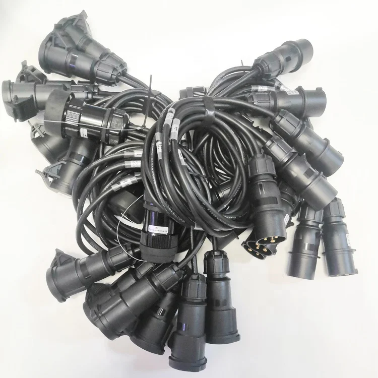 Customized length 19 pin Socapex Female Tails Cables