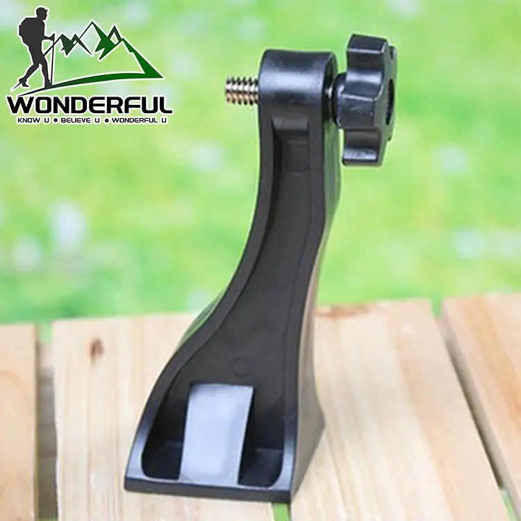 10.5cm 0.2kg Black Plastic Durable Spot Universal Telescope Tripod Bracket Adapter