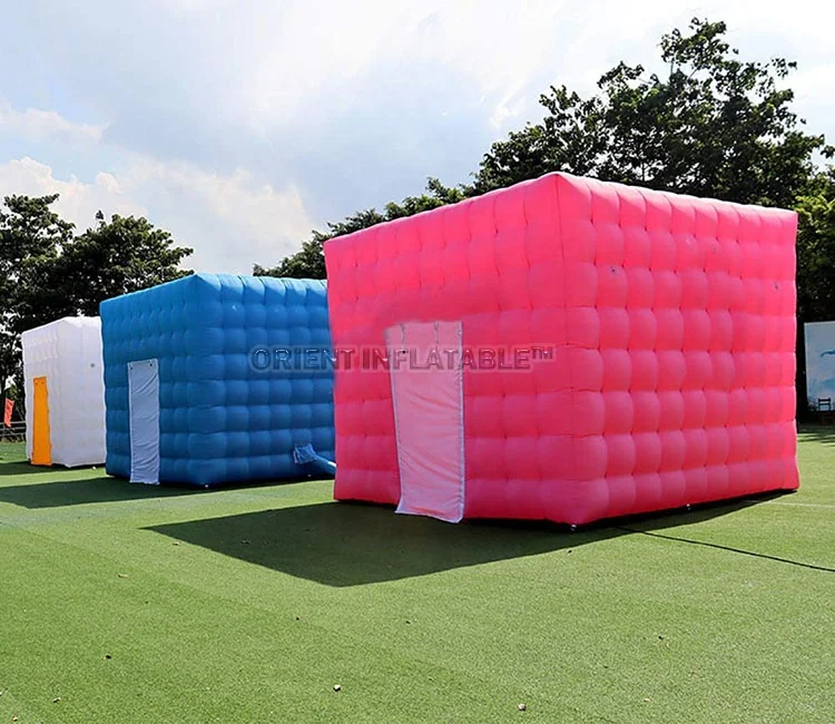 Orient Inflatables portable colorful cube inflatable photo booth stand box for sale