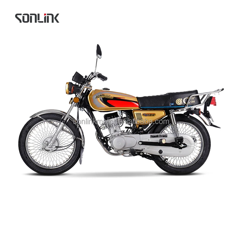 Sonlink 5 Gears Motor Bikes Gasoline Motorcycle Custom Modern 125 Brushed Gas / Diesel 95 100-400CC motocicleta cg