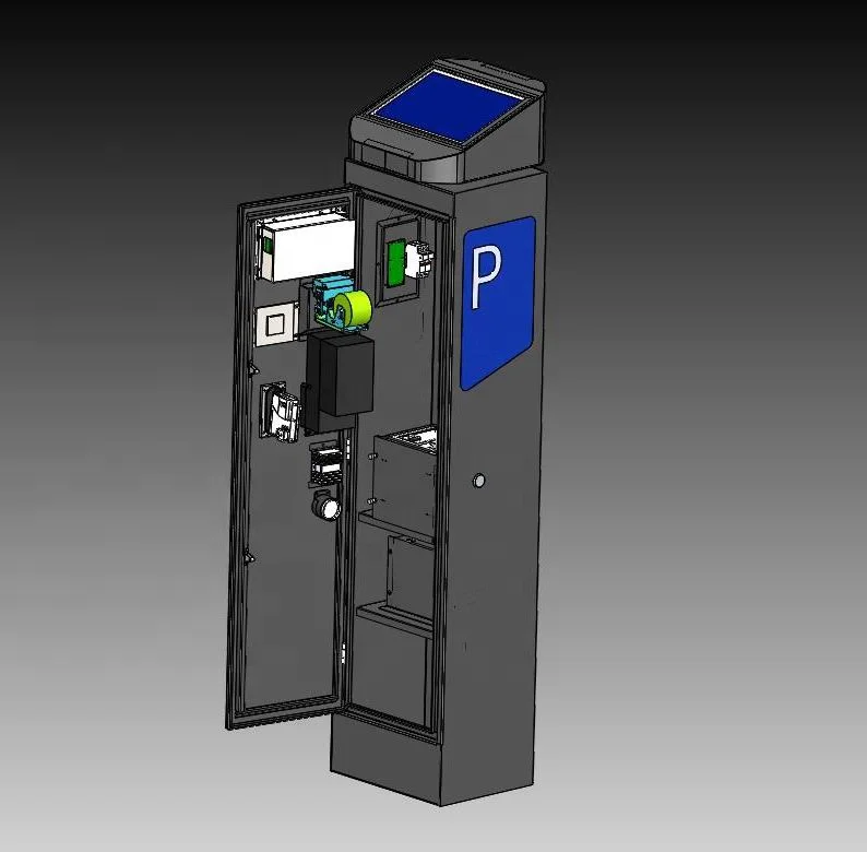 2023 Factory New Design On Street Solar Car Parking Meter Unattended Smart Parking Payment for On street parking