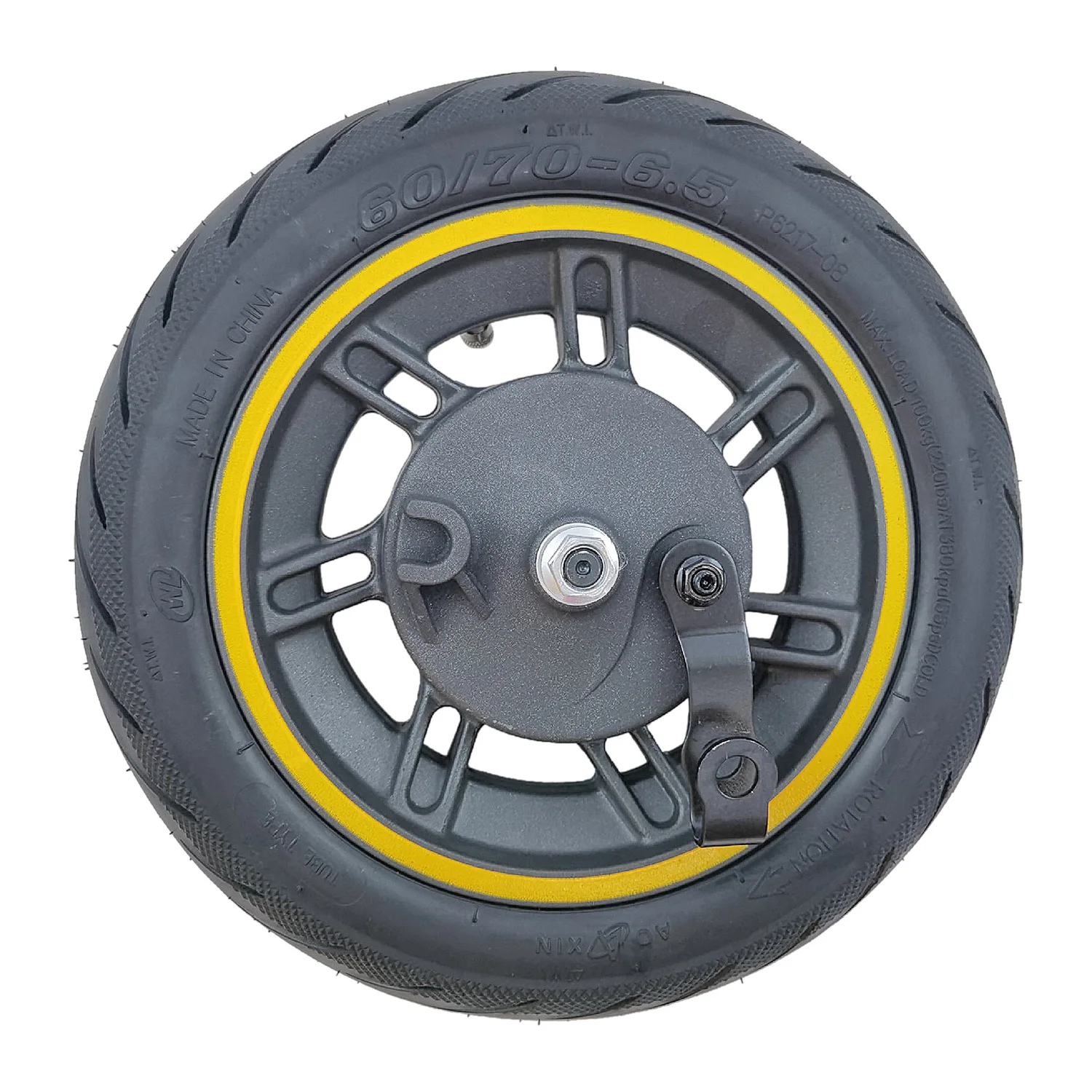 Electric Scooter Wheel Drum Brake  Assembly Aluminum Alloy Drum Brake Stable Easy Install For Max G30