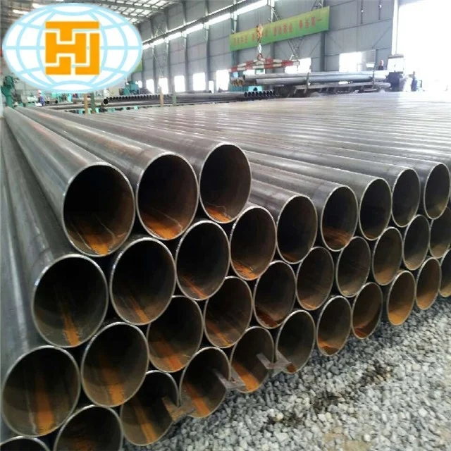 Черная окрашенная стальная труба API 5L GRA/GRB ERW для нефтяной и газовой промышленности