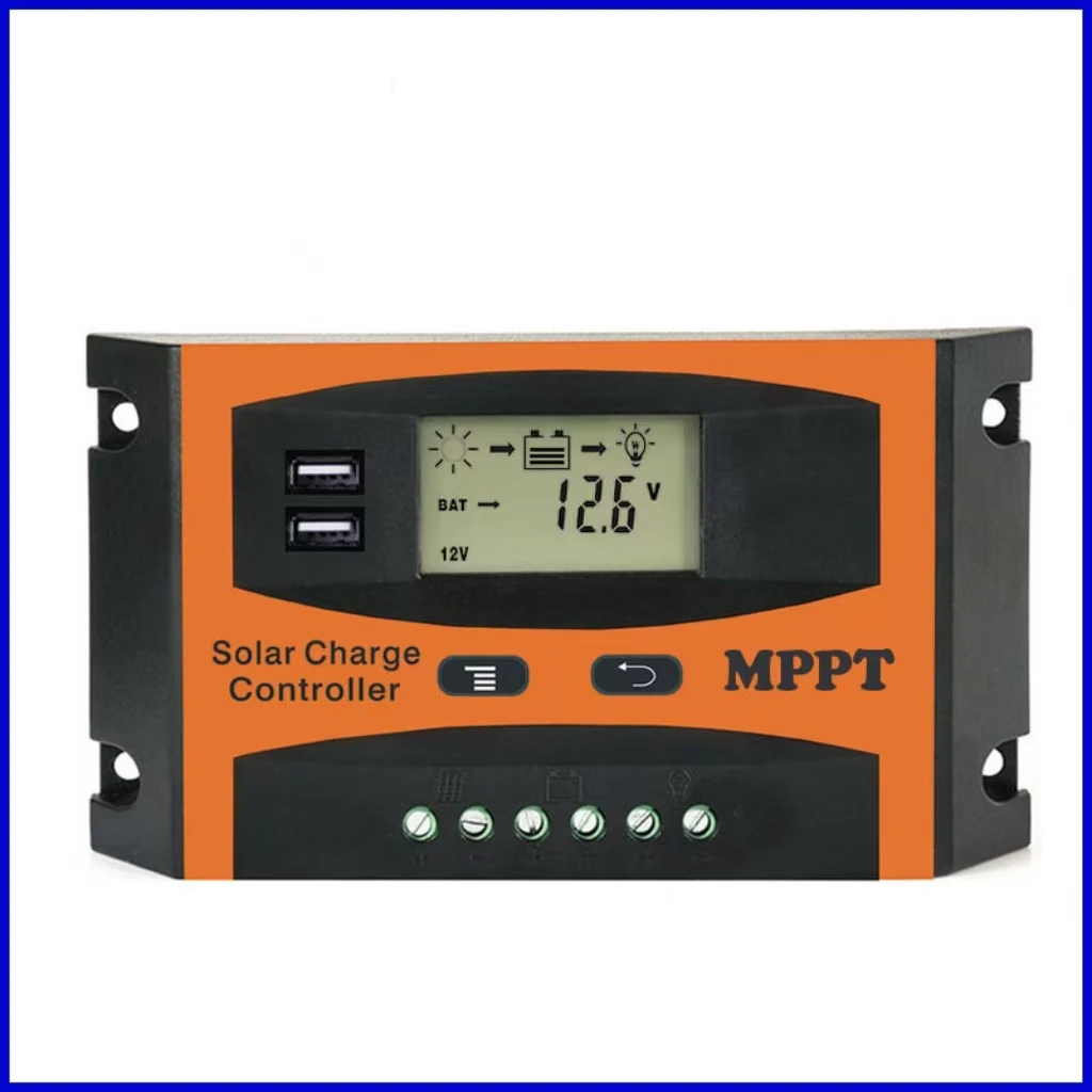 Контроллер солнечной батареи 30A 40A 50A 60A 12V/24V определите MPPT контроллер ebay