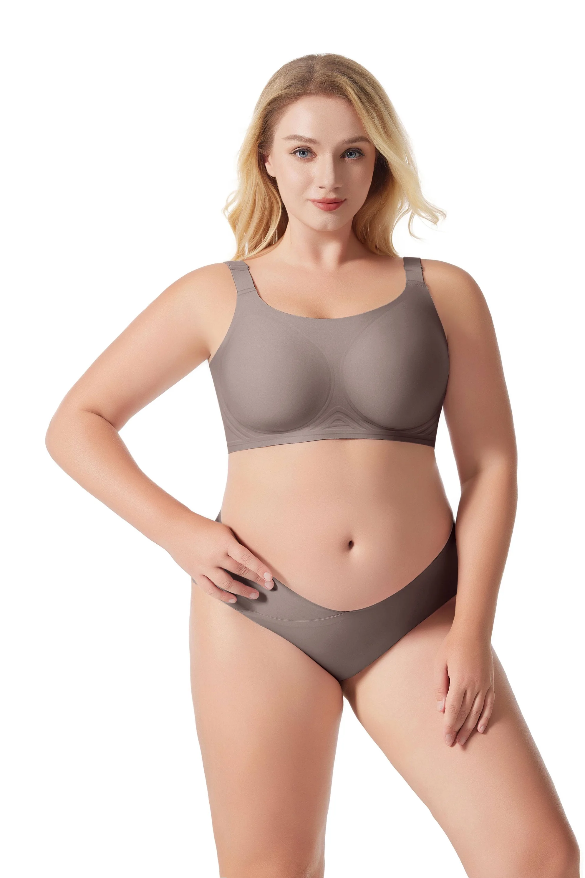Soft Support Seamless Nursing Bras Pregnant Adults Comfortable Maternity Feeding Lingerie Front Clips Breathable Solid Pattern