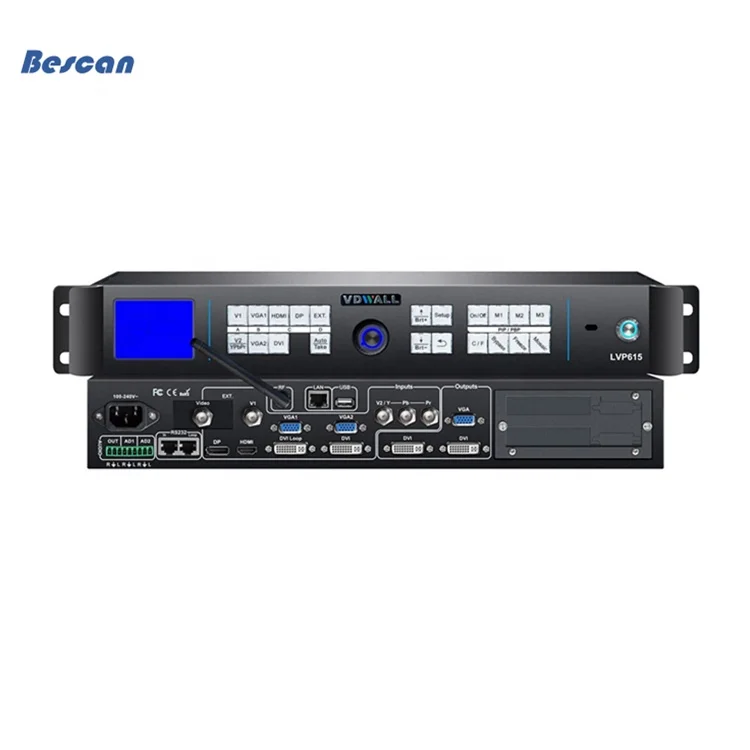 Bescan LVP 615S Wi-Fi светодиодный видеопроцессор для рекламы и видеостены управление компьютером аренда дисплей