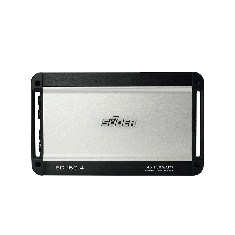 Suoer BC-150.4 12v amplifier car 4 channel car amplifier 2000 watts rms full range power car amp